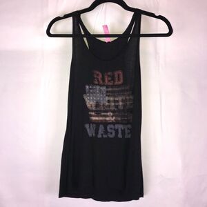 Retro Doll Red White & Wasted Tank Top